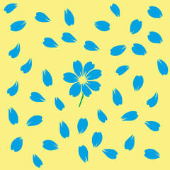 pattern with flowers