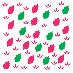 seamless pattern with petals