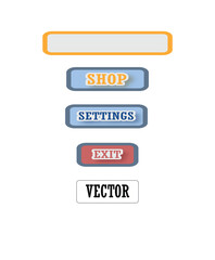 user interface for the game