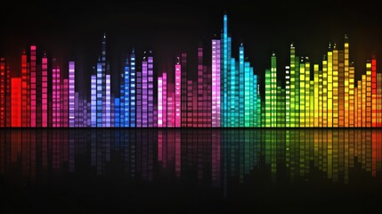 Colorful Audio Equalizer