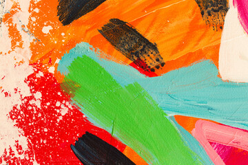 Detail of the Painting as a Background
