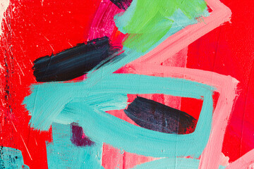 Detail of the Painting as a Background