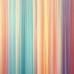 Obraz premium a minimalist design with thin vertical stripes in soft candy like colors