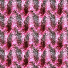 Seamless abstract texture with intense pink and dark brown flowing patterns
