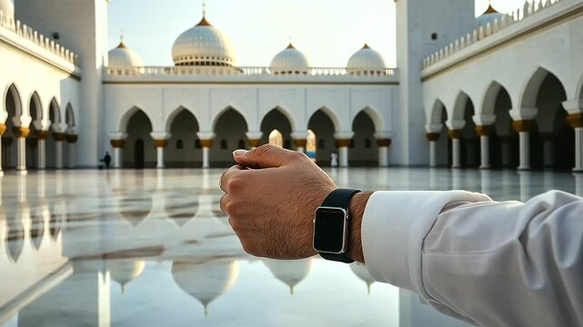 Smartwatch Reminder for Prayer Times Blending Tradition and Technology