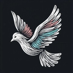 Fototapeta premium Colombe symbole de paix