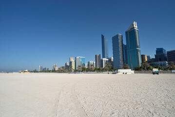 Abu Dhabi Skyline, United Arab Emirates