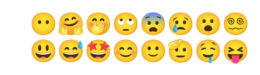 different human emojis 