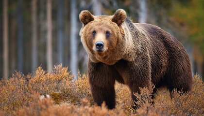 Fototapeta premium Wild Brown Bear