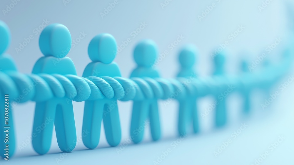 Aufkleber enhance team collaboration and communication with engaging visual representations of connected indiv