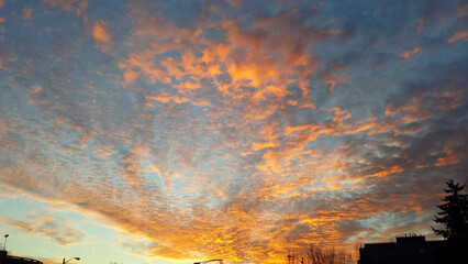 fire in the sky