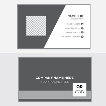 business card template