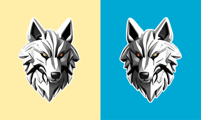 Wolf Head Logo Design