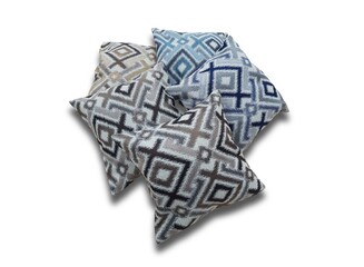 Set of modern decorative pillows