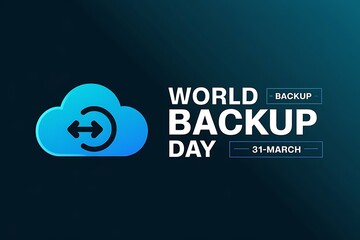 World Backup Day illustration emphasizing data safety and protection