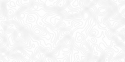 Lines Topographic contour lines map seamless pattern. Vector abstract wave curve topo grid map with Geographic mountain relief. Abstract lines background. Contour maps. Topo contour map design.