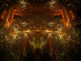 Imaginatory fractal abstract background Image