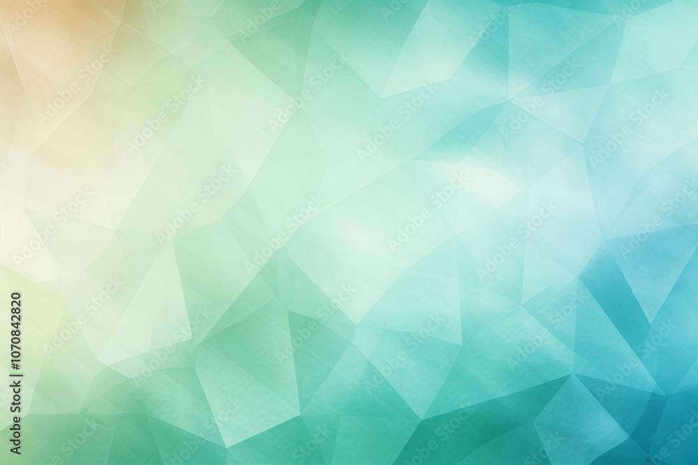 Poster minimalist design featuring soft pastel colors with subtle graphics and text on a pale background