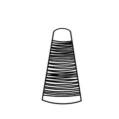 Overlock thread illustration