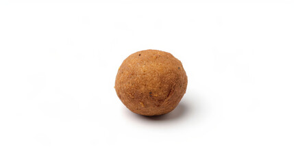 Fototapeta premium laddu indiaen dessert food on white background, fried balls