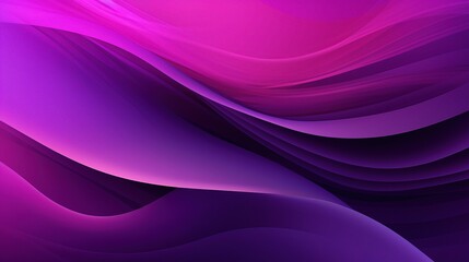 Vibrant Abstract Waves in Purple and Pink Hues