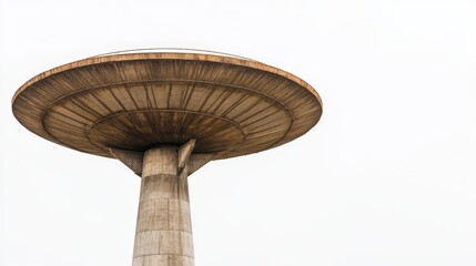 Earth receiving station in a remote desert location, where satellite signals are decoded and transmitted to control centers. The scene symbolizes global connectivity and the seamless flow of informati