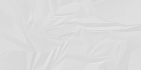 White wrinkly backdrop paper background. panorama grunge wrinkly paper texture background, crumpled pattern texture. White paper crumpled texture. white fabric crushed textured crumpled. 