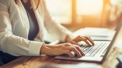 Person sitting at desk with poor posture, emphasizing the importance of ergonomic practices for maintaining health and productivity in the workplace.