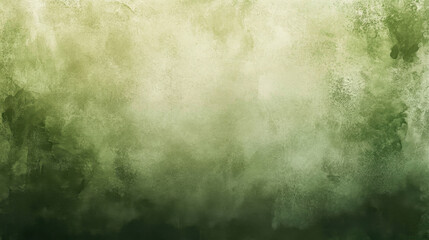 A soft, green watercolor background 