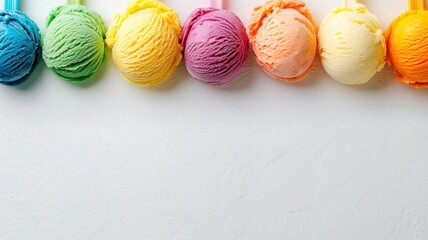 Delight your senses with a rainbow of delicious ice cream flavors perfect for any occasion