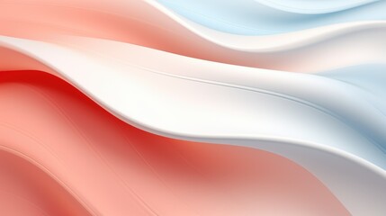 Fototapeta premium Abstract pastel colors 3d wave background. Abstract background in soft pastel colors