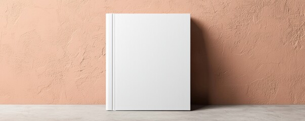 Discover the creative potential of a blank book cover for your next project