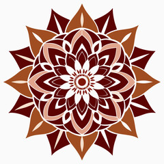 abstract background, Flower Mandala, Pattern Circle Creative Luxury Ornamental Mandala design 