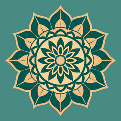 abstract background, Flower Mandala, Pattern Circle Creative Luxury Ornamental Mandala design