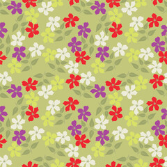 Beautiful floral design featuring intricate blossoms and leaves in soft pastel shades. Ideal for fabric, wallpaper, and digital projects. High-resolution, seamless, and versatile