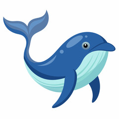 illustration of a cartoon shark