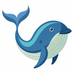 illustration of a cartoon shark