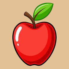 illustration of an apple