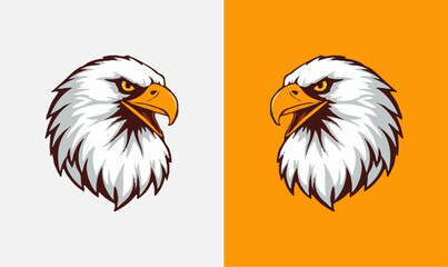 Eagle Logo Design Mascot Emblem