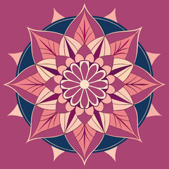 abstract background, Flower Mandala, Pattern Circle Creative Luxury Ornamental Mandala design 