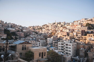 Obraz premium view of the old arab town