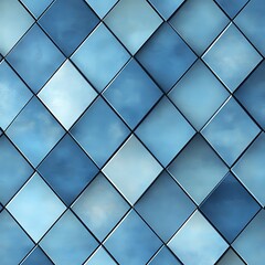 Soothing Wavy Tones Abstract Blue Ocean Gradient Background
