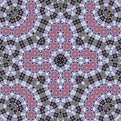 Seamless square pattern. Symmetric pattern texture