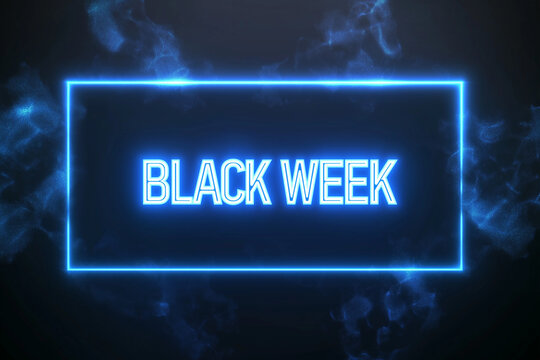 Schillerndes Neon-Design f&uuml;r die Black Week

