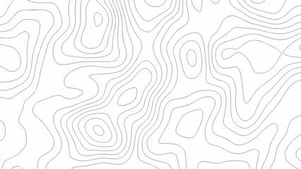 Abstract 3D background creative pattern in illustration with white color design in papercut.Topographic canyon geometric map relief texture with curved layers and shadow. Abstract realistic papercut	
