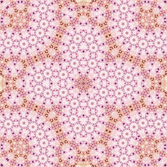 Seamless square pattern. Symmetric pattern texture
