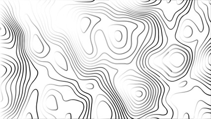 Abstract 3D background creative pattern in illustration with white color design in papercut.Topographic canyon geometric map relief texture with curved layers and shadow. Abstract realistic papercut	
