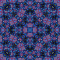 Seamless square pattern. Symmetric pattern texture