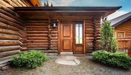 entrance to the house