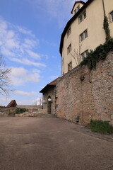Fototapeta premium Blick auf Schloss Kaltenstein in Vaihingen an der Enz